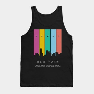 cityscape of new york Tank Top